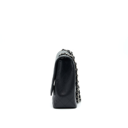 CHANEL CAVIER CLASSIC MAXI SINGLE FLAP BAG BLACK