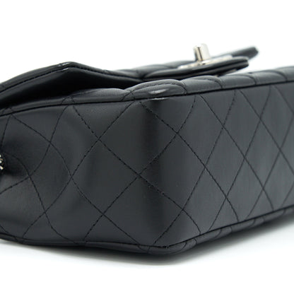 Chanel Mini Rectangular Lambskin Black