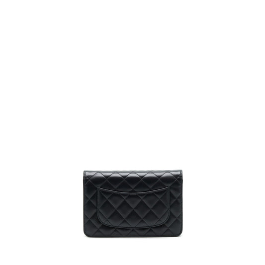 Chanel Classic Wallet On Chain Lambskin Black
