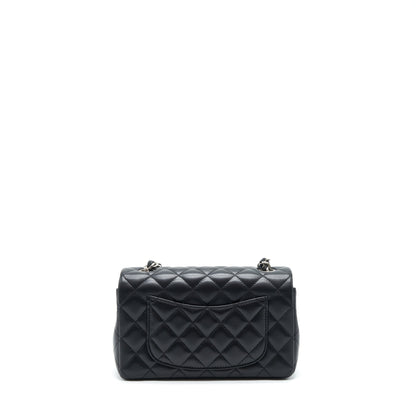 Chanel Mini Rectangular Lambskin Black