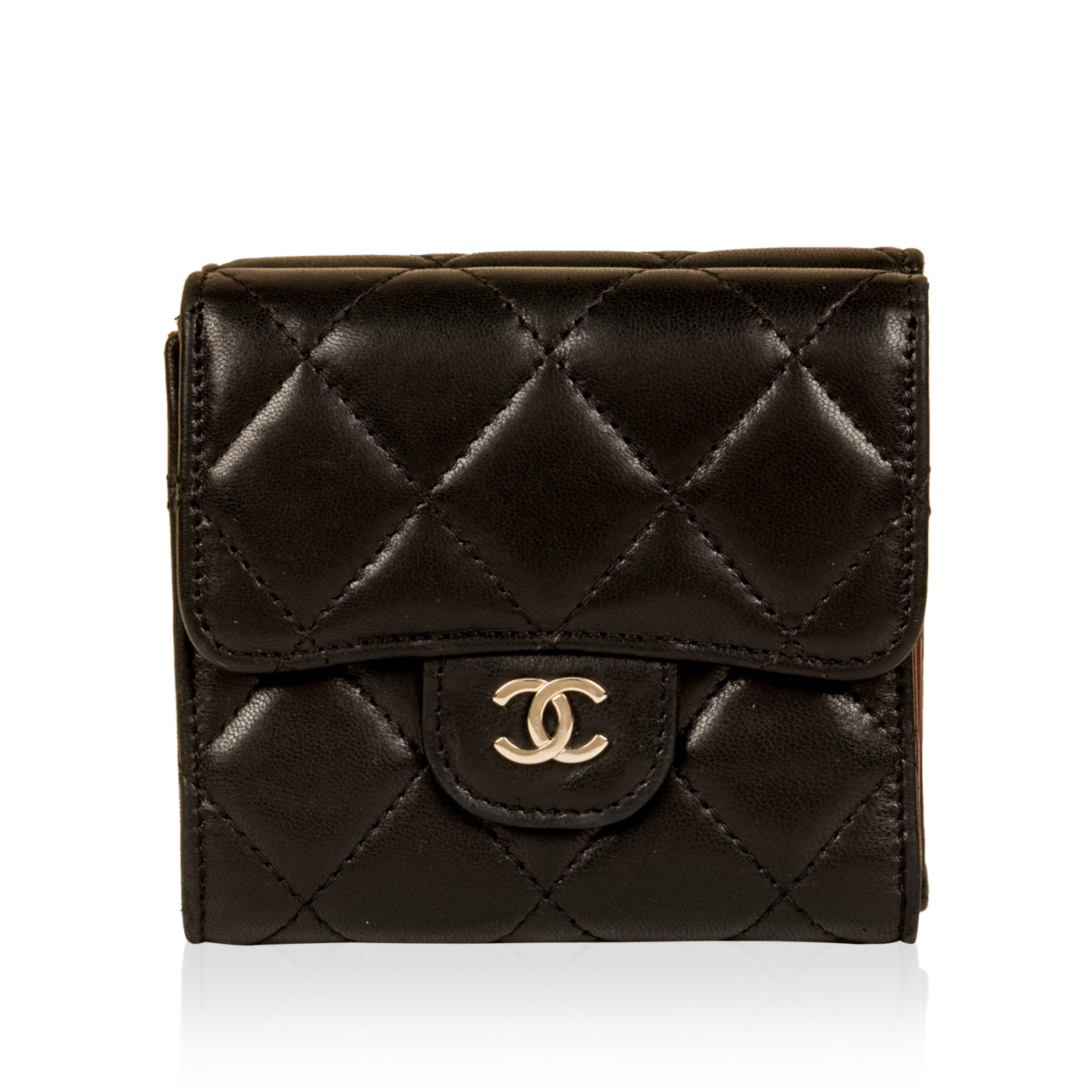 Chanel Purse Wallet Black
