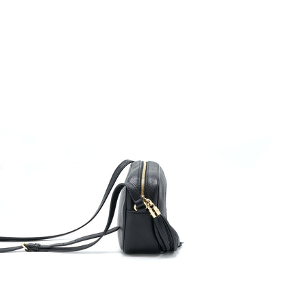Gucci Soho Camera Disco Bag Calfskin Black