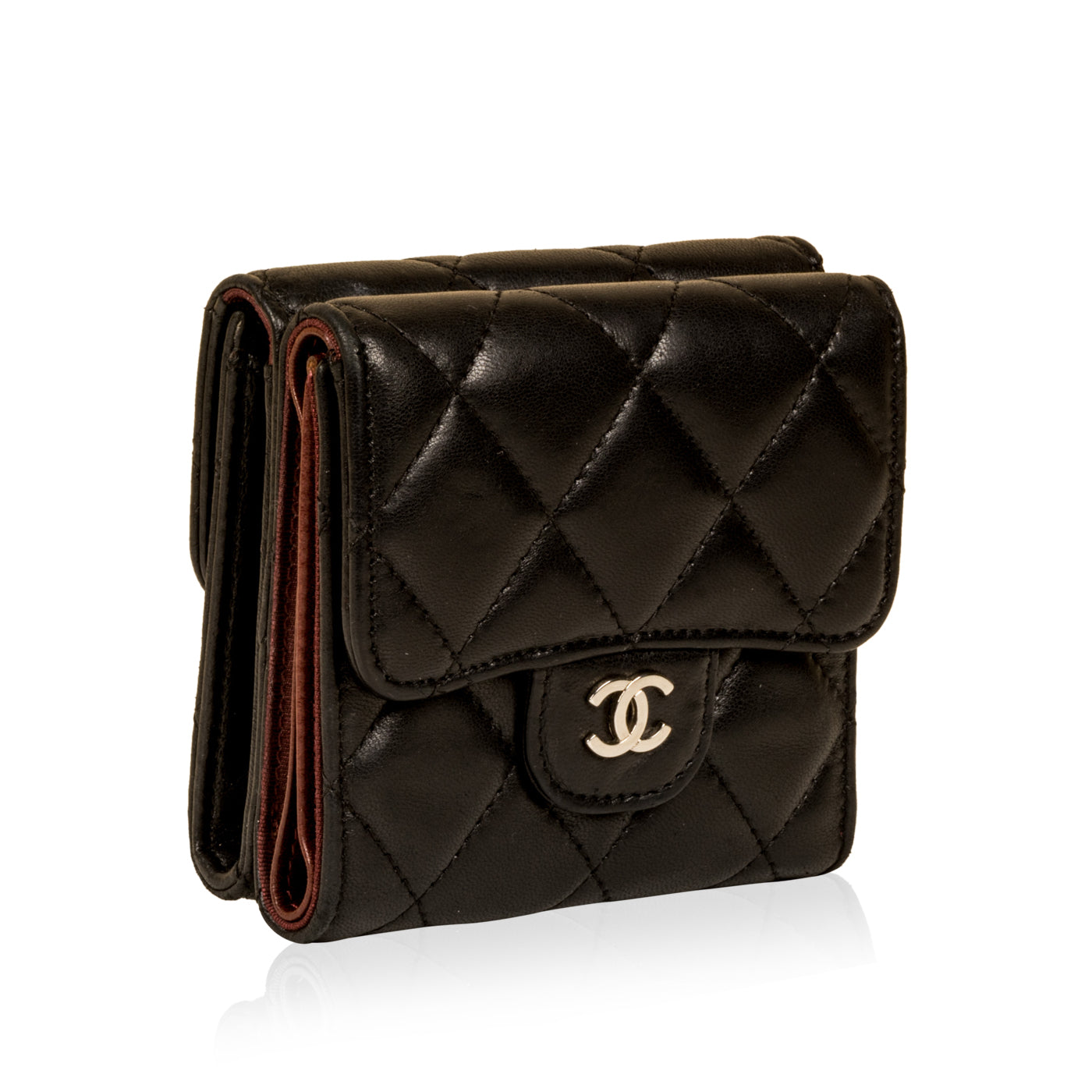 Chanel Purse Wallet Black