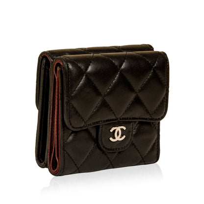 Chanel Purse Wallet Black