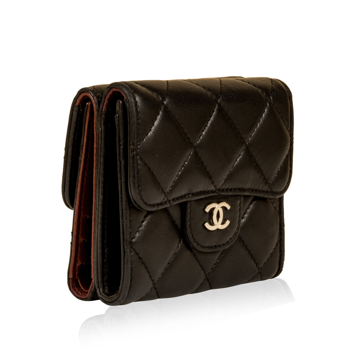 Chanel Purse Wallet Black