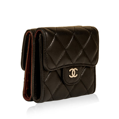 Chanel Purse Wallet Black