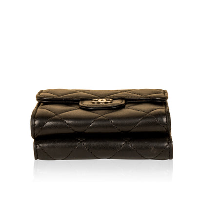 Chanel Purse Wallet Black