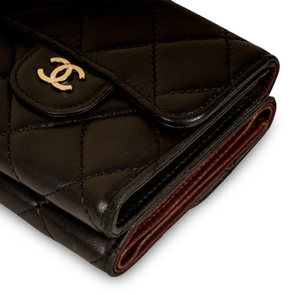 Chanel Purse Wallet Black