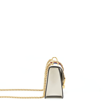 Gucci Mini Sylvie Chain Bag White