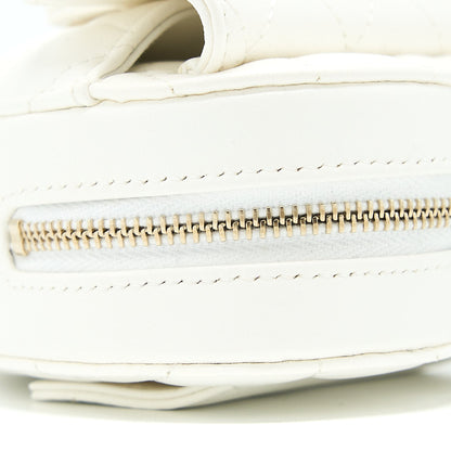Chanel 22s Heart Belt Bag Lambskin White L