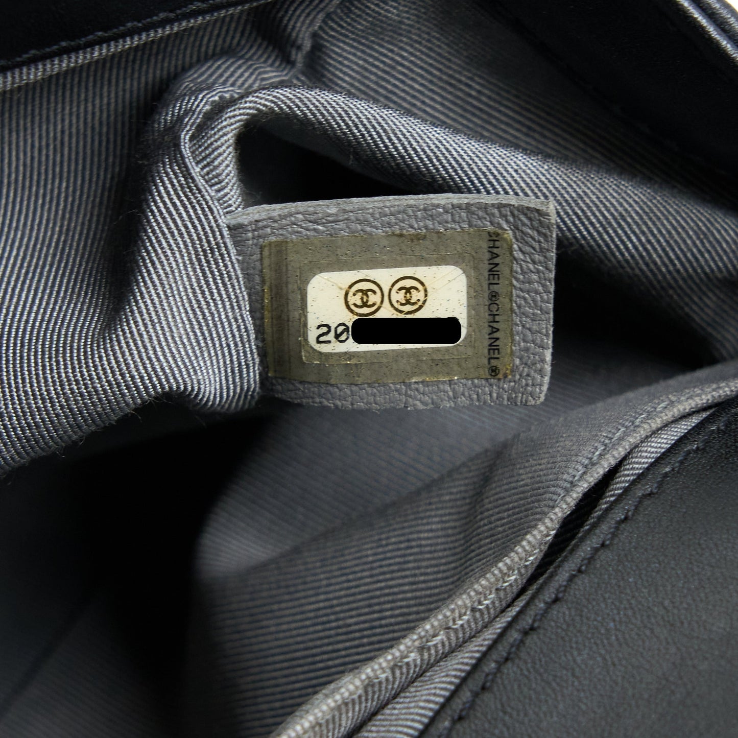 Chanel Medium Boy Bag Lambskin Black Ruthenium