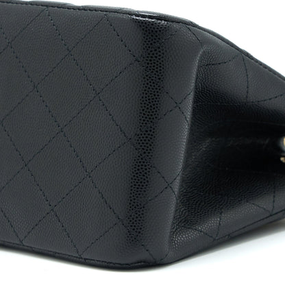 Chanel Mini Bucket Tote Bag Caviar Black L (Microchip)