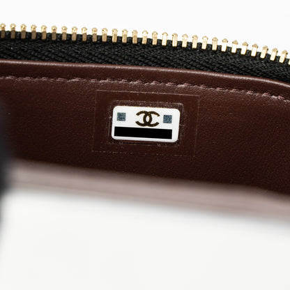 Chanel Mini Vanity with Chain Caviar Black L (Microchip)