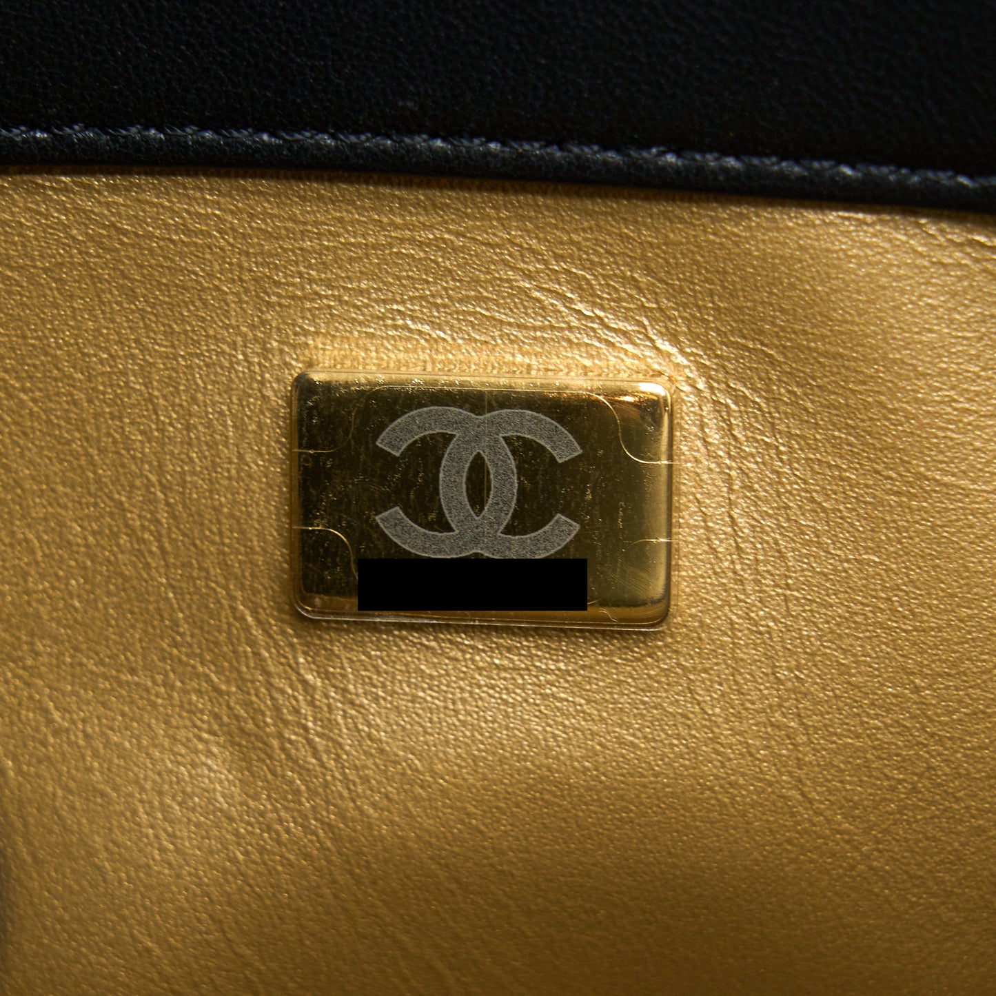 Chanel Pearl Crush Mini Square Lambskin Black Brushed  (Microchip)