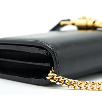 Gucci Jackie 1961 Chain Wallet Black