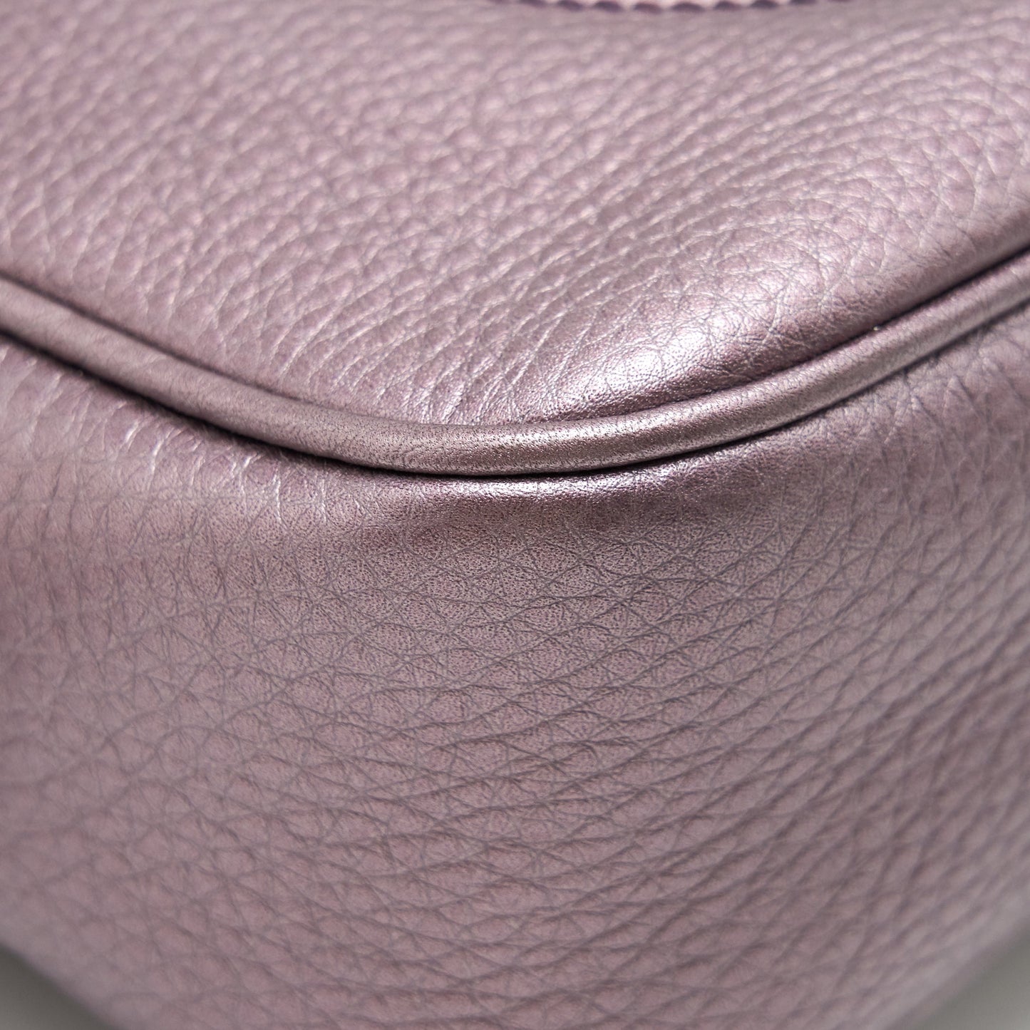 Gucci Disco Camera Bag Silver Purple