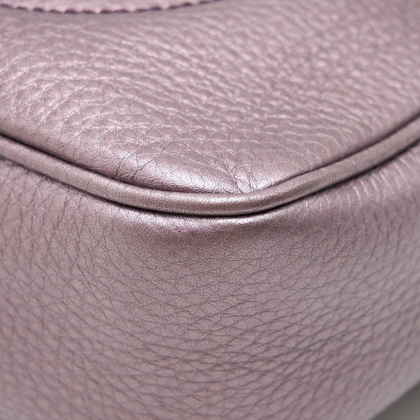 Gucci Disco Camera Bag Silver Purple
