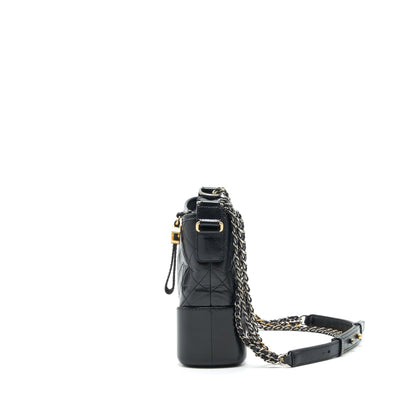 Chanel New Medium Gabrielle Hobo Bag Aged Smooth Calfskin With Gold/Silver Hardware