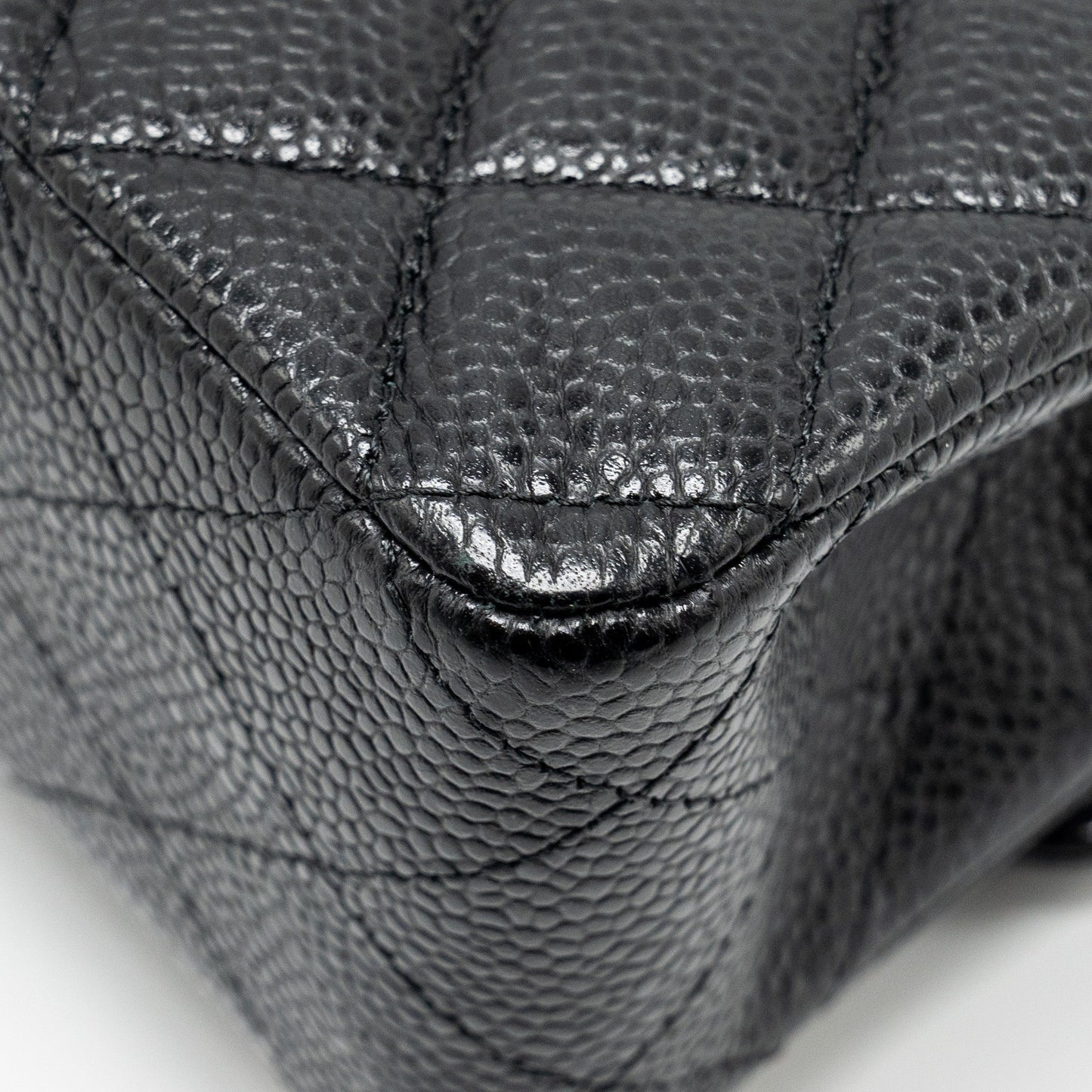 Chanel Medium Classic Double Flap Bag Caviar black