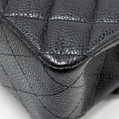 Chanel Medium Classic Double Flap Bag Caviar black