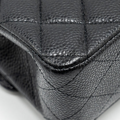 Chanel Medium Classic Double Flap Bag Caviar black