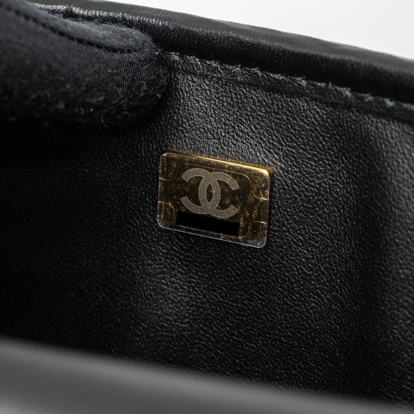 Chanel 23C Houndstooth Weaving Flap Bag Tweed/Lambskin Black/White Brushed  (Microchip)