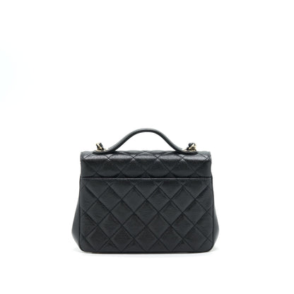 Chanel Medium Business Affinity Bag Caviar Black L
