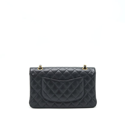 Chanel Medium Classic Double Flap Bag Caviar Black