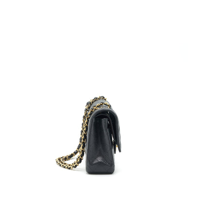 Chanel Medium Classic Double Flap Bag Caviar Black