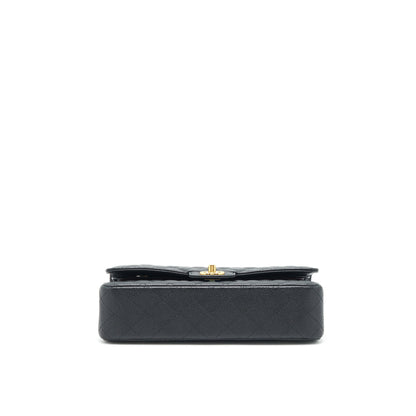 Chanel Medium Classic Double Flap Bag Caviar Black