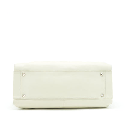 Chanel Large Shopping Tote Bag Caviar Ivory