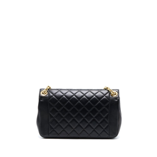 Chanel Seasonal Flap Bag Lambskin Black