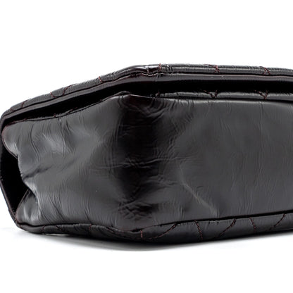 Chanel 31 Rue Cambon flap bag calfskin dark red