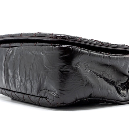 Chanel 31 Rue Cambon flap bag calfskin dark red