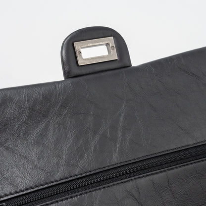 Chanel 2.55 226 Reissue Flap Bag Aged Calfskin Black Ruthenium Hardware