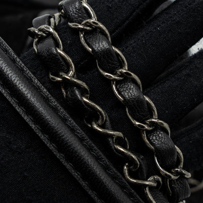 Chanel Bucket Bag Goatskin/Sue Calfskin Black