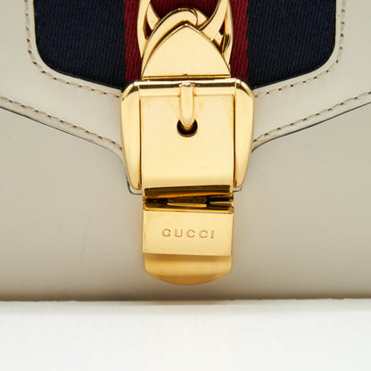 Gucci Mini Sylvie Chain Bag White
