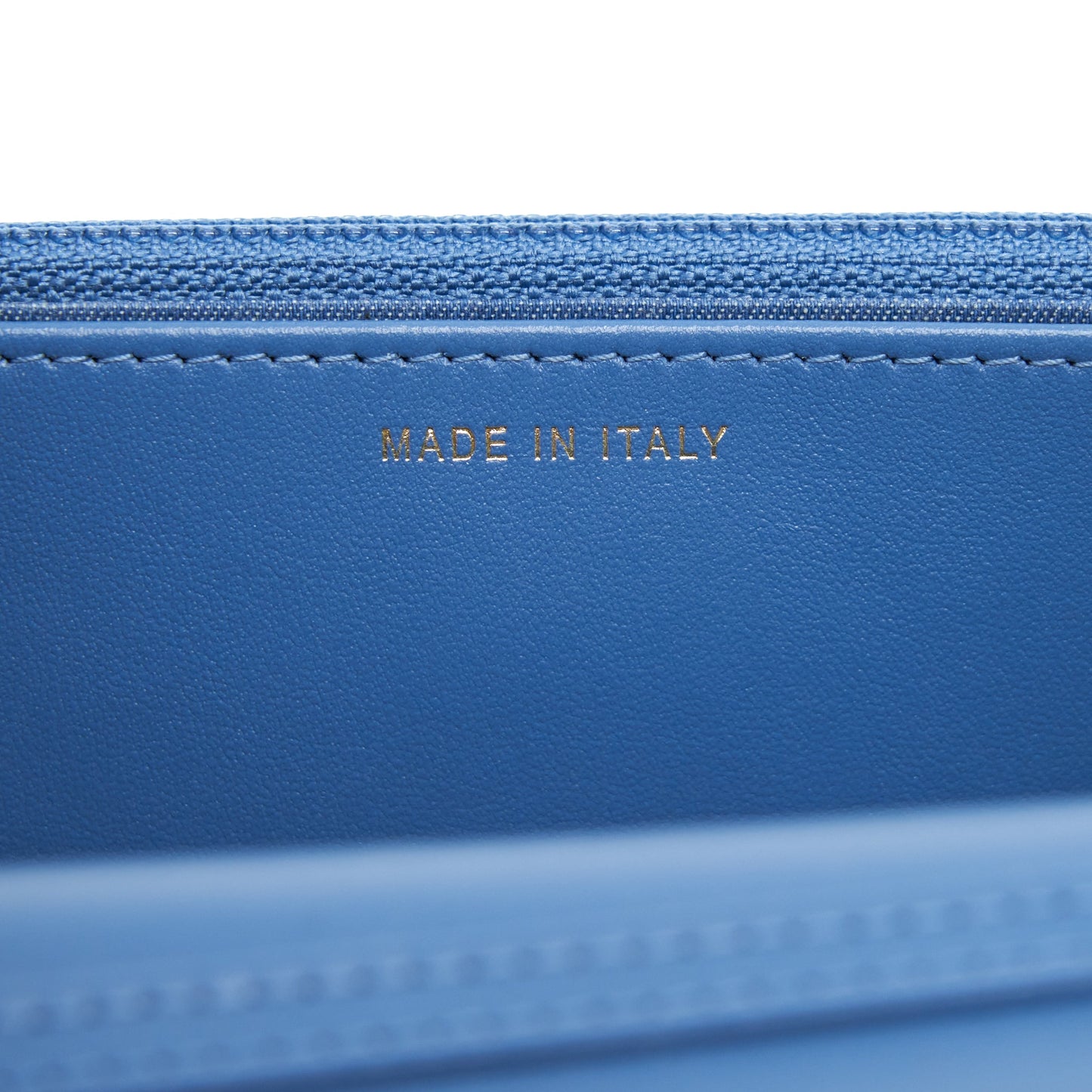 Chanel Pearl Crush Wallet On Chain Denim Blue