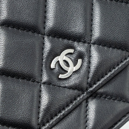 Chanel Classic Wallet on Chain Lambskin Black