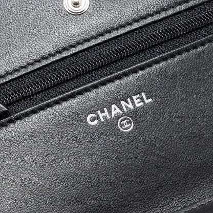 Chanel Classic Wallet on Chain Lambskin Black