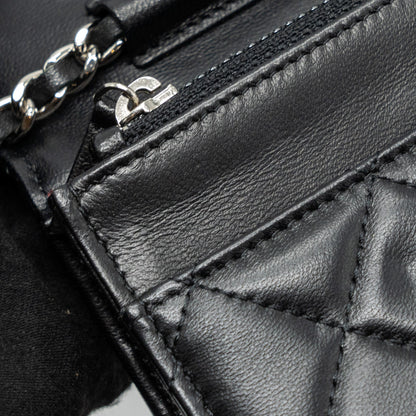 Chanel Classic Wallet on Chain Lambskin Black