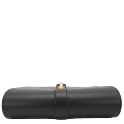 LOUIS VUITTON Rendez Vous Calfskin Leather Crossbody Bag Black