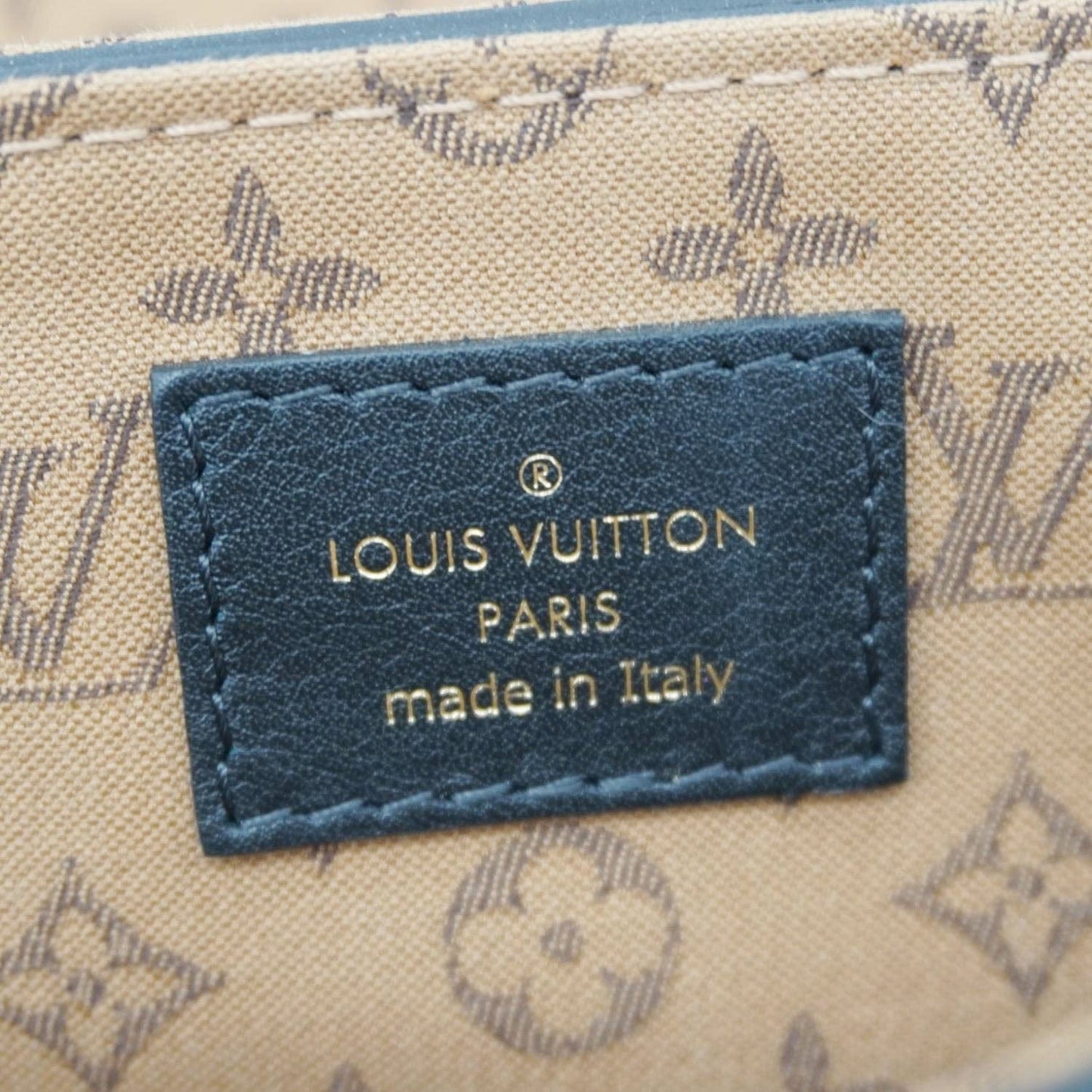 LOUIS VUITTON Rendez Vous Calfskin Leather Crossbody Bag Black