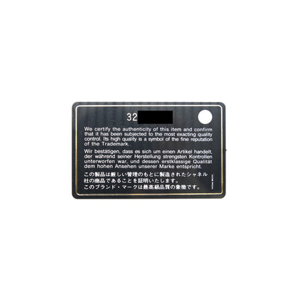 Chanel 22S Detailed Logo Mini Flap Card Holder Caviar Black L