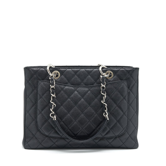 Chanel Grand Shopping Tote Caviar Black