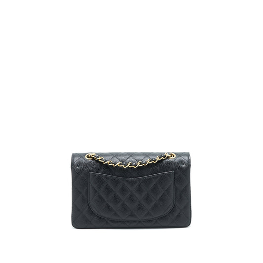 Chanel Small Classic Double Flap Caviar Black