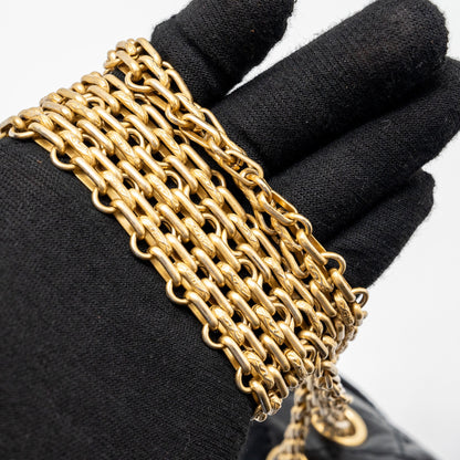 Chanel Mini 2.55 Reissue Flap Bag Aged Calfskin Black