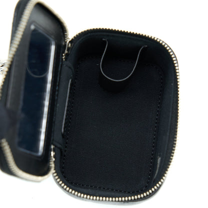 Chanel Mini Vanity With Giant Chain Caviar Black