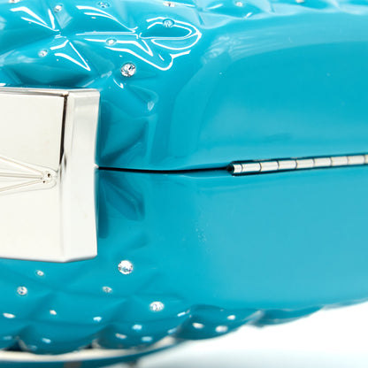 Chanel 19K Ski Gondola Evening Bag Light Blue