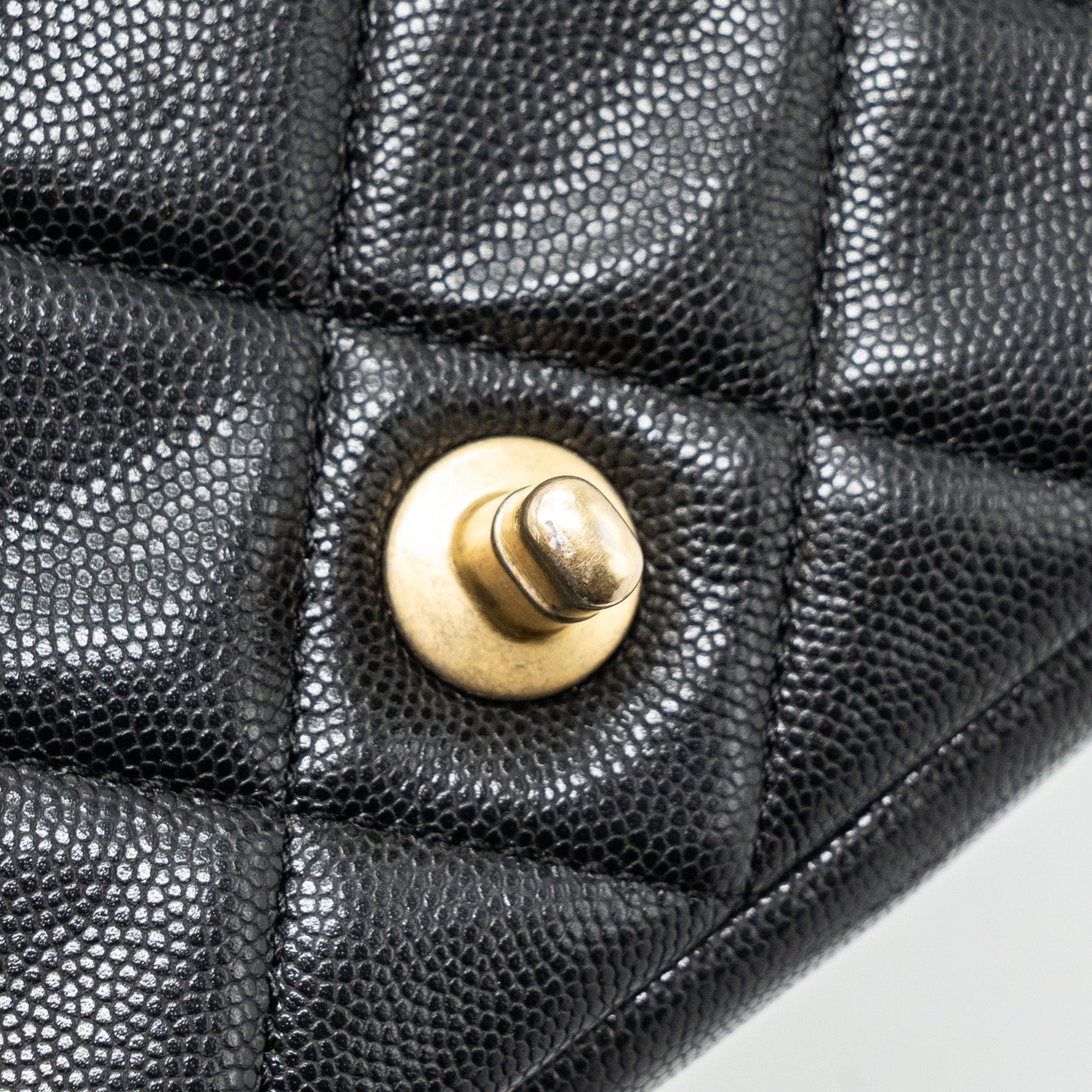 Chanel Mini Twist Your Button Flap Bag Caviar Black (Microchip)
